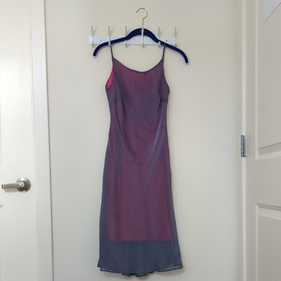 90s Purple Slip Dress - Picture 1 of 5